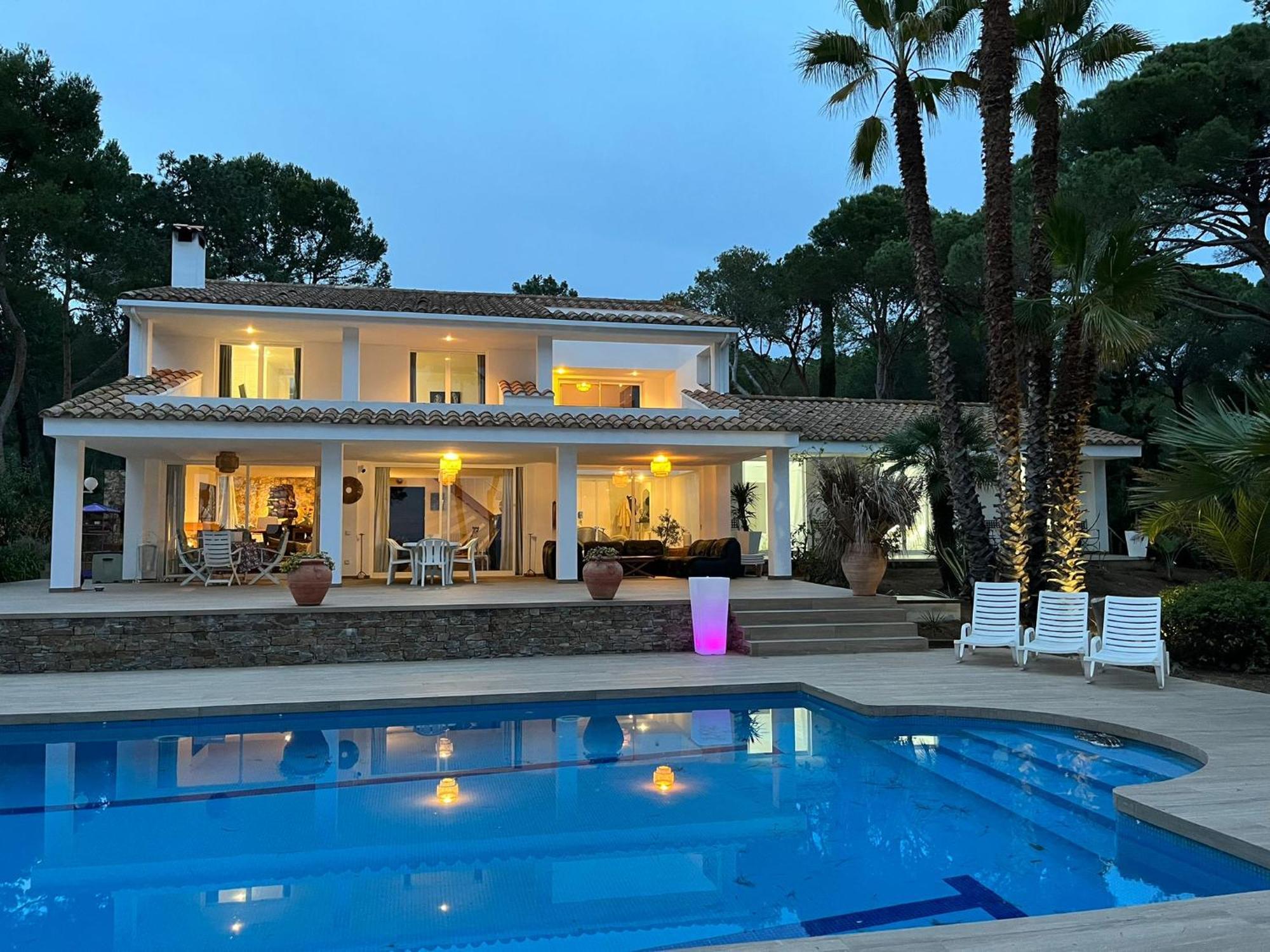팔라모스 Cala Corbs 빌라 외부 사진
